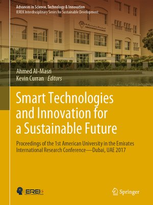 cover image of Smart Technologies and Innovation for a Sustainable Future